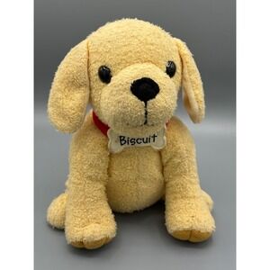 Biscuit the Dog Plush 9 inch Yellow Puppy Stuffed Animal HarperCollins 2016‎
